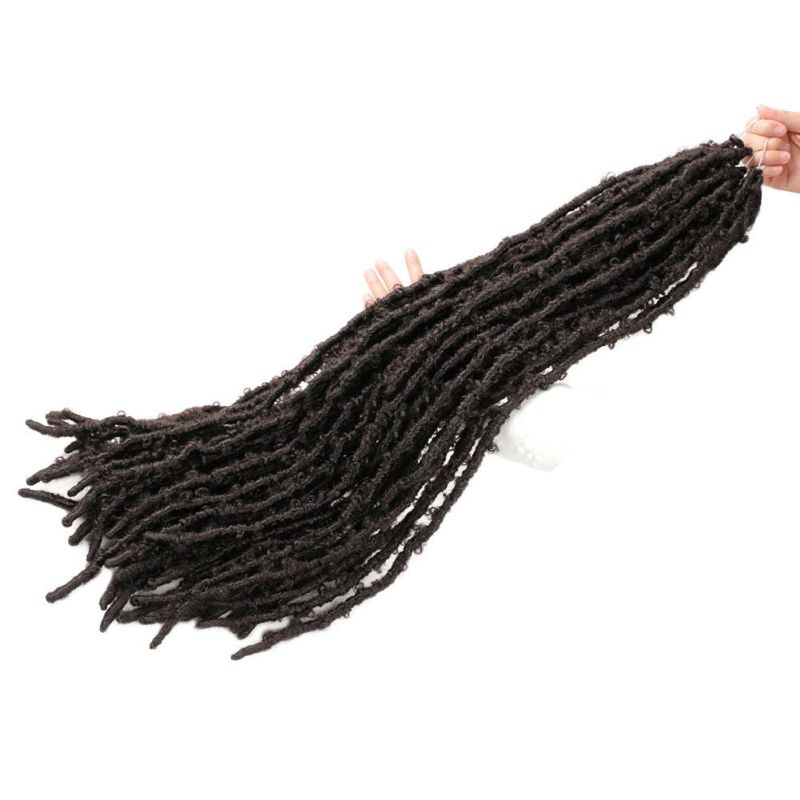 28inch Chinese Dreadlocks Hair Extensions Box Butterfly Locs Crochet Braiding Hair