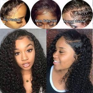 Amazon Curly India Lace Front Wigs with Baby Hair (28 Inch)