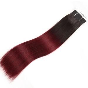 Wholesale Virgin Brazilian Human Hair Bundles Ombre Color Silky Straight Remy Human Hair Extension