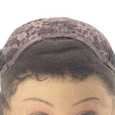 Deep Wave Lace Front Ladies High Quality Black Natural Hair Toupee