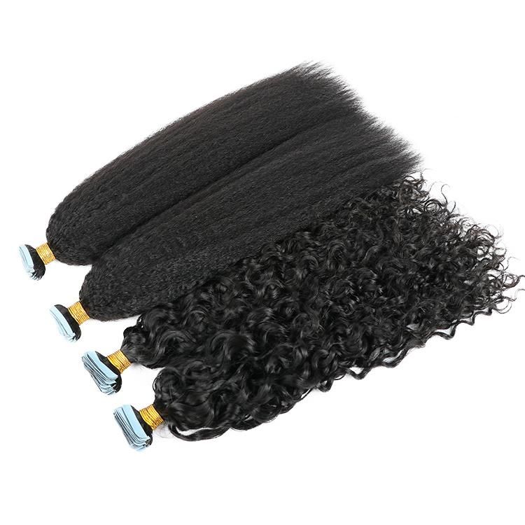 12A 100% Virgin Raw Remy Human Hair Tape in Hair Extension