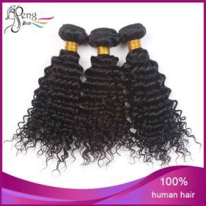 Vigin Human Hair Weft Kinky Curly Hair Extensions