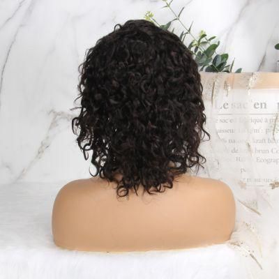 13X4 Bob Indian Human Hair Wigs for Black Women 150% Densty Remy Straight Short Lace Front