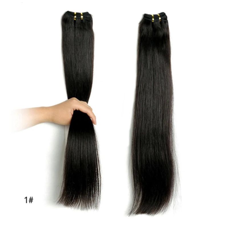 Platinum Blond Brazilian Straight Human Hair Weave Bundles 10"-30" Remy Hair Extensions Brown #2 #4 #P6/613