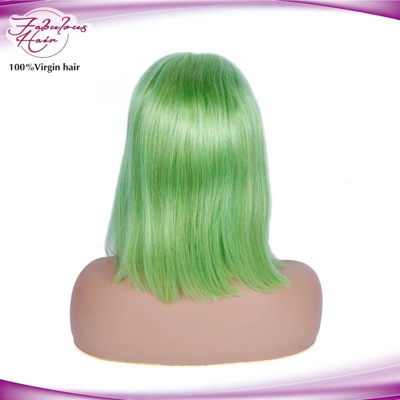 Wholesale 100% Natural Remy Human Lace Malaysian Hair Bob Wigs
