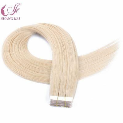 Top Quality Long Lasting Remy Soft Hand Tied Seamless Tape Hair Extension
