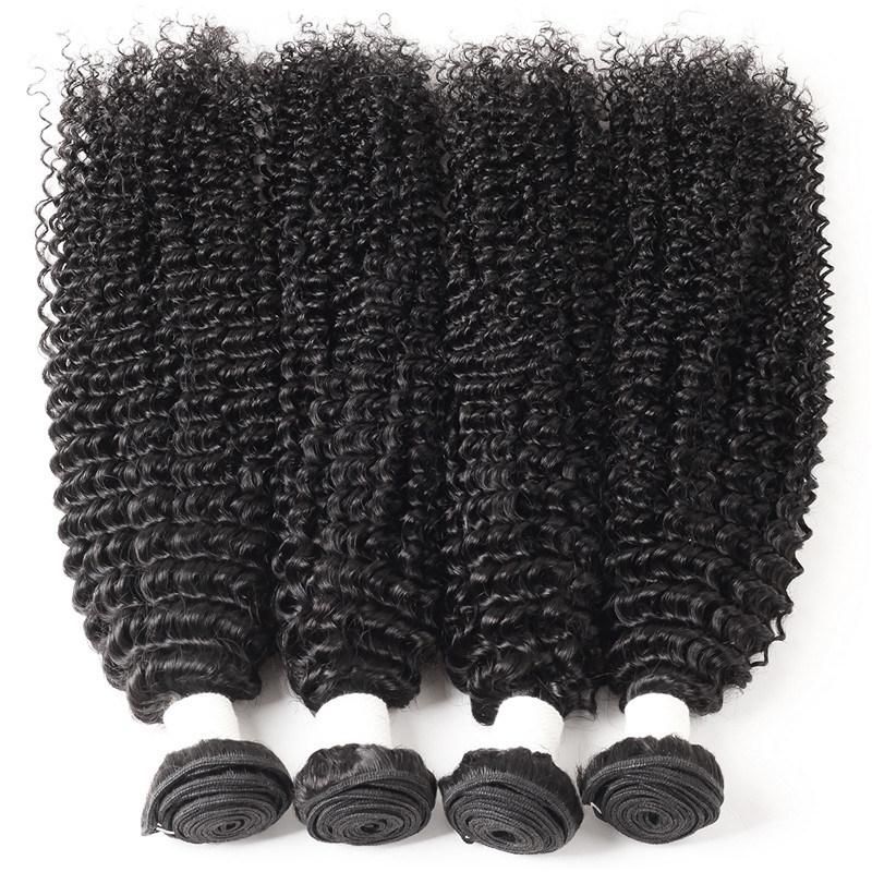 Wholesale Kinky Curly Human Hair Bundles Brazilian Hair Weaves