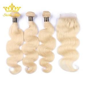 4*4 Lace Closure in Blonde #613 Hair 100% Virgin Human Hair