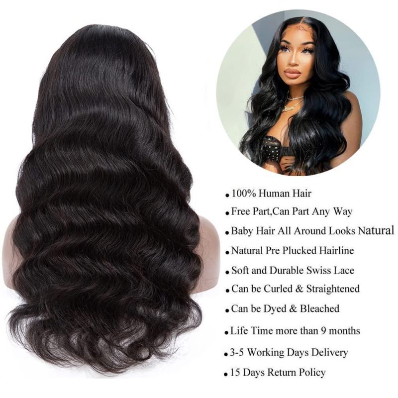 Free Shipping $780 5PCS 1X (14-22) 13X4 Lace Front Wigs Human Hair