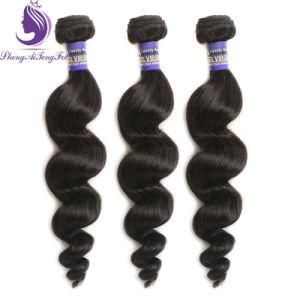 Stock Loose Wavy Human Remy Hair Weft