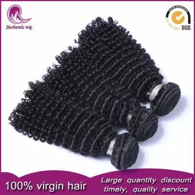 Kinky Curly Brazilian Hair Weft Unprocessed Virgin Human Hair Weave
