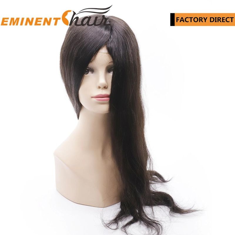 Custom Made Lace Human Hair Women Wig Toupee
