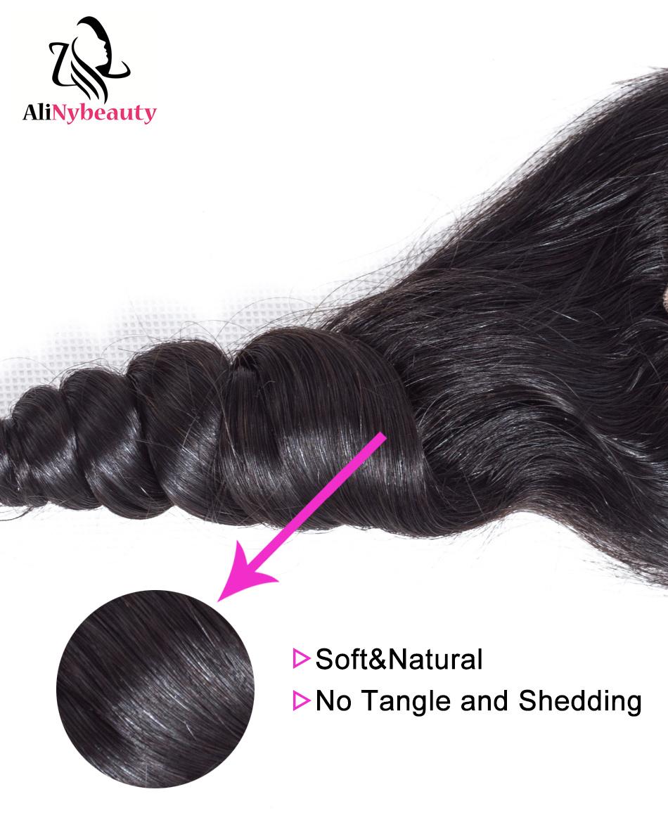 Malaysian Human Hair Loose Wave Lace Closure