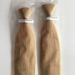 #16 Silky Straight Cuticle Virgin Remy Brazilian Human Hair Bulk Extensions