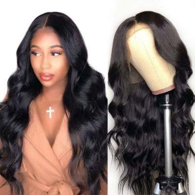 Hot Sale Lace Front 100% Human Hair Wigs Pre Plucked with Baby Hair Body Wave Brazilian Virgin Hair Glueless 150% 18&quot;