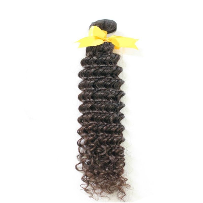 Luxuve 10A 11A 12A Grade Virgin Mink Brazilian Human Hair Extension Real Brazilian Deep Wave Hair Bundles