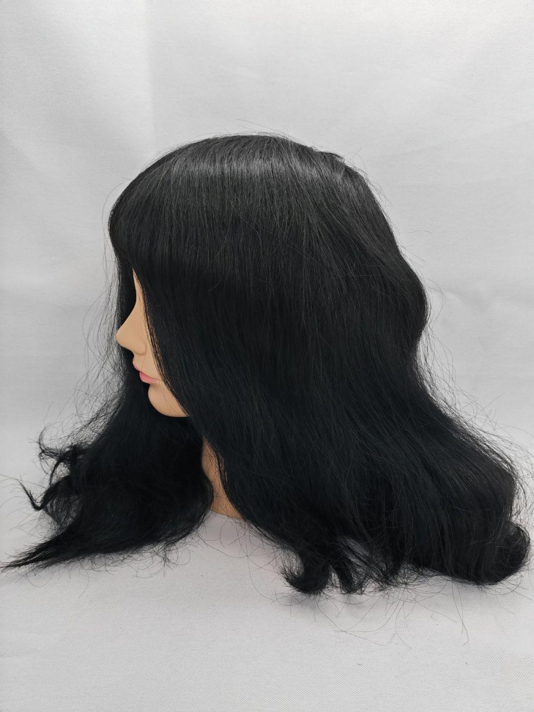 2022 Best Ventilated Fine Mono Base Human Hair Toupee Made of Remy Human Hair