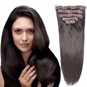Wholesale Top Quality Remy Human Hair Extension Clip-in Hair Extension