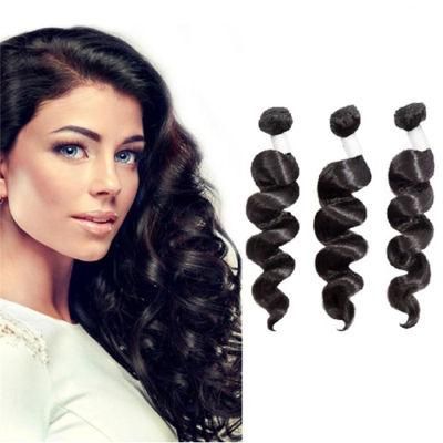 Kbeth Cheap Price Raw Unprocessed Curly Human Hair Extension 16 Inch Loose Wave Hair Bundles Ready to Ship