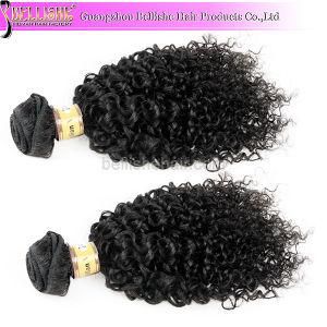6A Curly Wave Weaving Hair 100% Brazilian Human Hair Extension