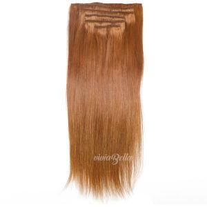 Indian Copper Red Straight Clip-in 100% Human Hair