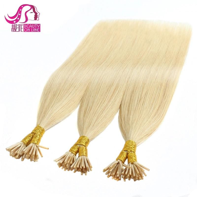 Xuchang Factory Price Best Quality I-Tip Hair Extensions Human Hair