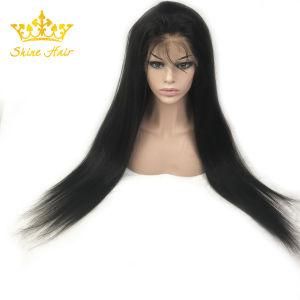 1b Color Straight Human Hair Full Lace Wig and Lace Front Wig/Closure Wig