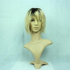 Virgin Indin Hair, Machine Made 100% Human Hair Wigs