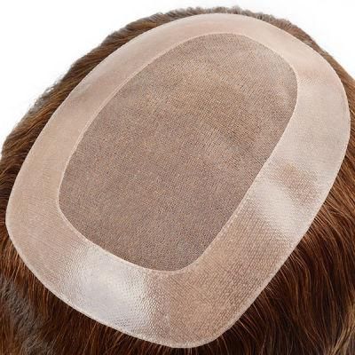 Fine Mono Toupee for Women Durable Hair Piece