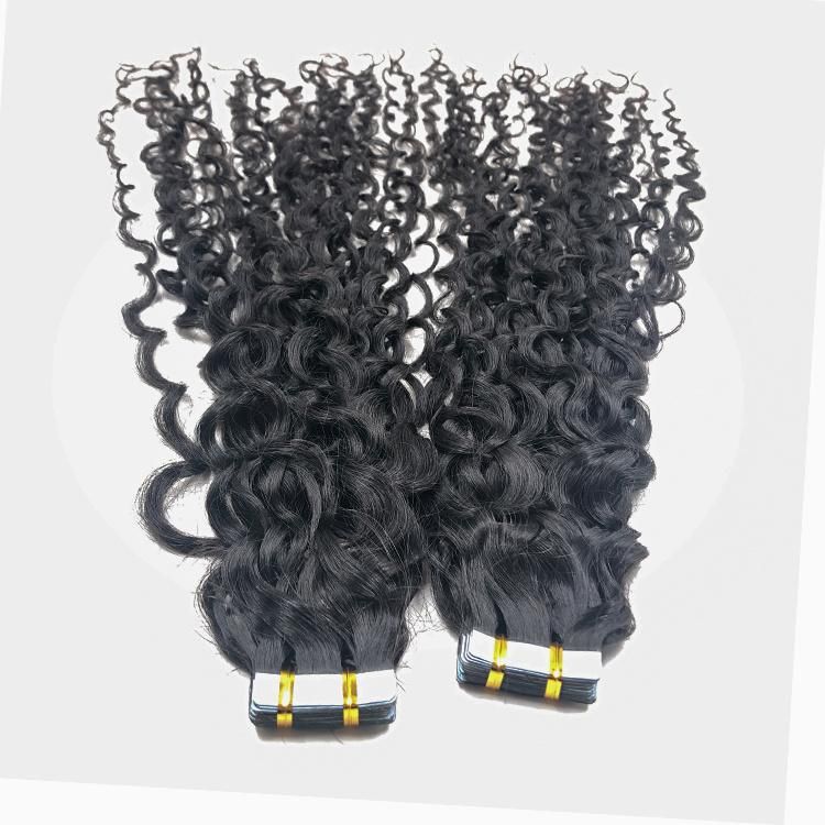 12A Unprocessed Virgin Human Hair Water Loose Wavy Wholesale Tape Hair Extensions