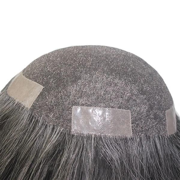 Fine Welded Mono Invisible and Durable Base Men′s Toupee Hair Products