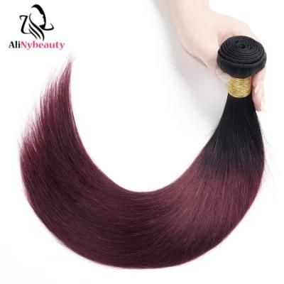 Ombre Brazilian Hair Straight 1b 99j Ombre Human Hair