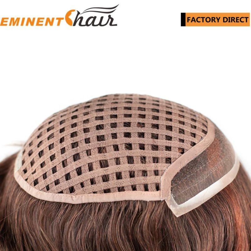 Lace Front Virgin Hair Ribbon Integration Women Hair Topper