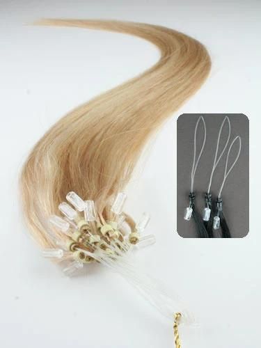 Micro Loop Hair Extensions Easy Loop 1g Micro Bead Brazilian Hair Extension Double Bead Brazilian Micro Ring Loop Hair Extension (AV-RH00-22)