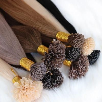 U Tip Keratin Hair Extension Machine Remy Human Hair Pre-Bonded Fusion Hair 50g 100% Real Human Hair for Woman Nail Tip