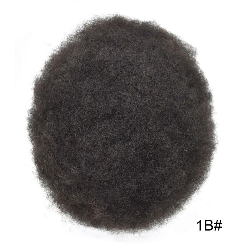 Kbeth New Arrival 8*10 Size Short Human Hair Wigs for Men Full Lace Men Natural Hair Wig Black Man Afro Toupee From China Factory Wholesale