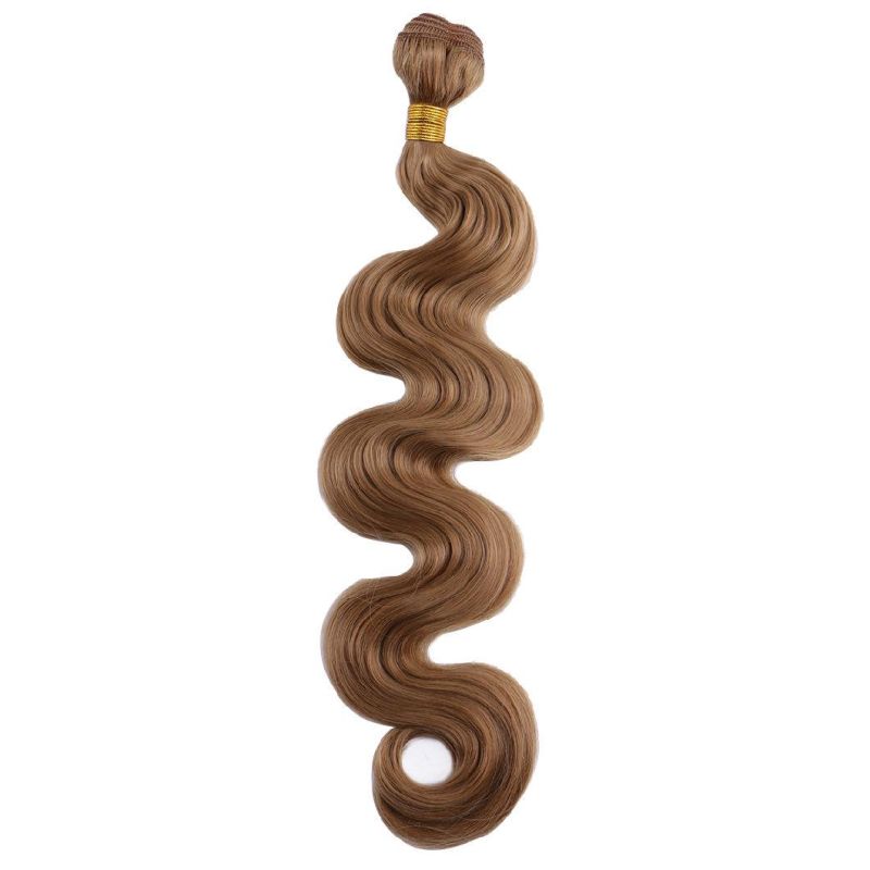 Natural Color Line Wavy Virgin for Human Hair Bundles Wig