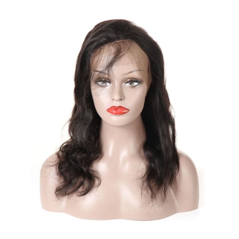 Shine Silk Glueless Lace Front Human Hair Wigs with Baby Hair 8′′-24′′ Body Wave Wig Brazilian Hair Wigs for Black Women Remy Hair