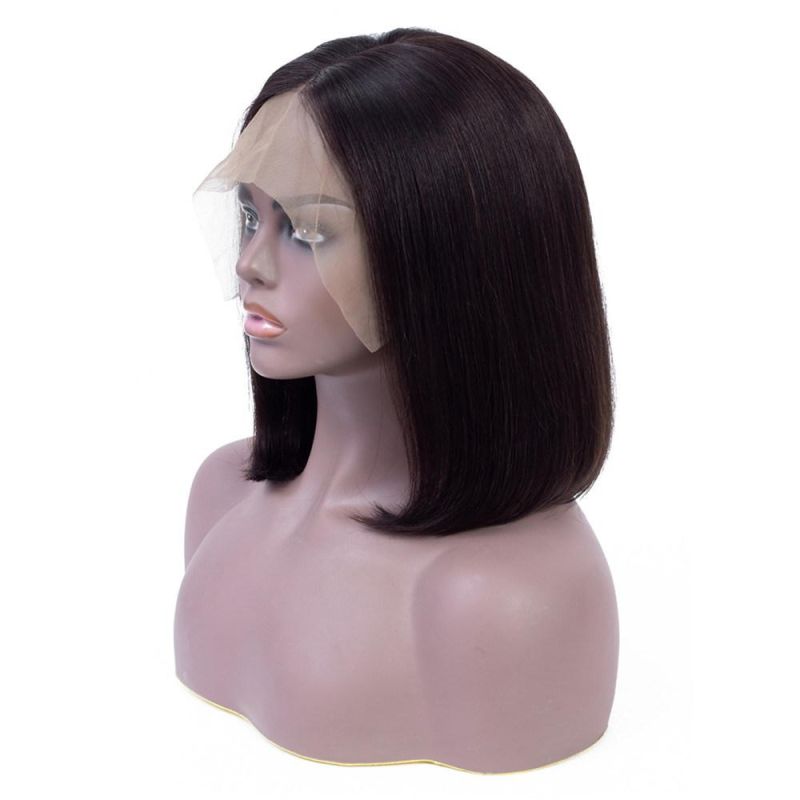 Wholesale Wig Human Hair Long Colored Lace Frontal Bob Wig