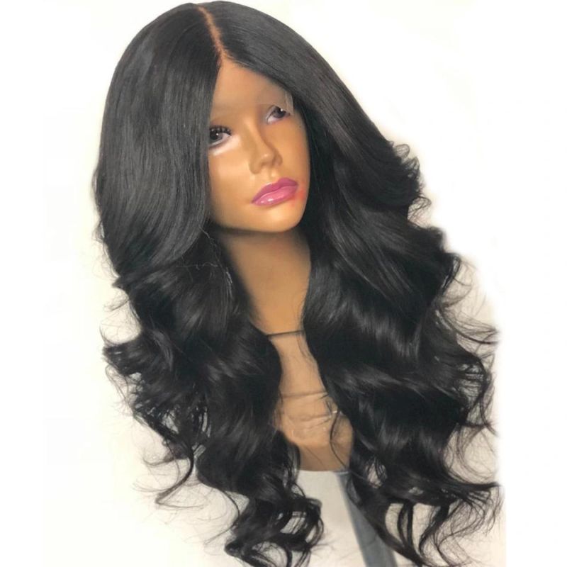 Peruvian Virgin Human Hair Body Wave 13*6 Lace Front Wig