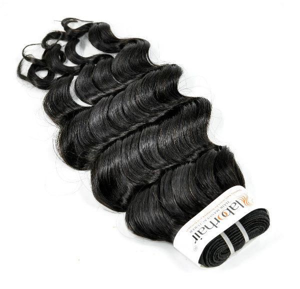 Peruvian Deep Wave Unprocessed Virgin Hair for Salon (Grade 9A)