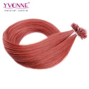 Color #35 U Tip Human Hair Extensions