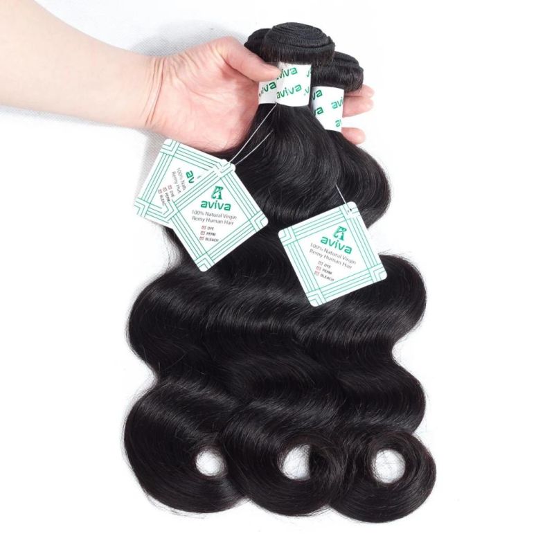 Peruvian Virgin Hair Weave Body Wave Hair Extension 1PC/Lot 100% Unprocessed Human Hair Bundles 100g Hair Weft