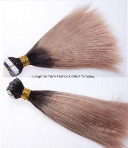 Best Quality Hand Tied Soft Silk Straight Indian Remy Tape Hair Extension