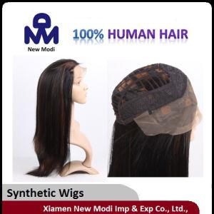 Synthetic Hair Lady Wig with Full Lace Wig