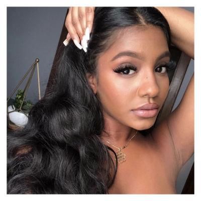 Kbeth Body Wave Human Hair Wig for Winter Luxury Gift 28 Inch Long Natural Color Big Curly Middle Part Wigs Human Hair