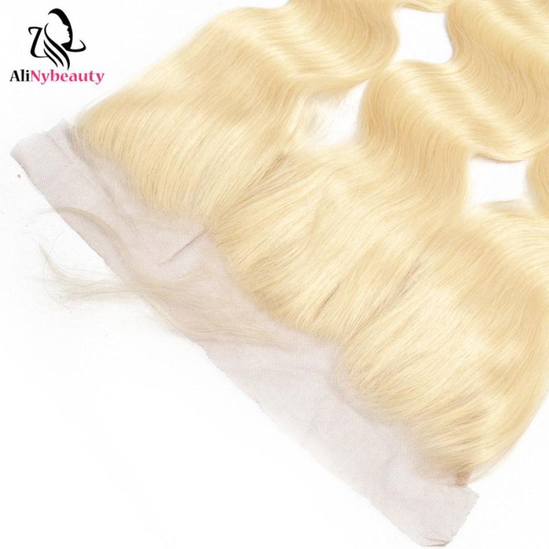 Alinybeauty 613# Body Wave Blonde Hair Lace Frontal Closure