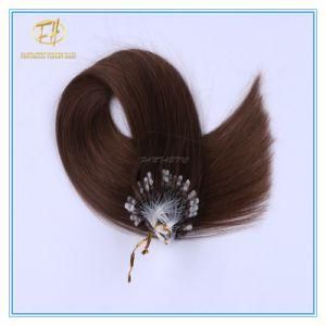 Customized Color High Quality Double Drawn Micro Ring Extension Hairs with Factory Price Ex-015