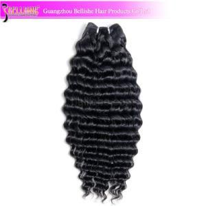 100% Unprocessed Virgin Brazilian Remy Hair Weft Popular Peruvian Remy Human Hair Deep Curl Human Hair Extensions