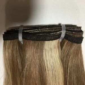 #P6/17/24 Silky Straight Hair Weft Cuticle Brazilian Virgin Remy Human Hair Extensions